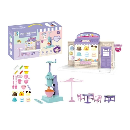 Trusă de modelat cu plastilină - Magazin de dulciuri - 68954 - 052607