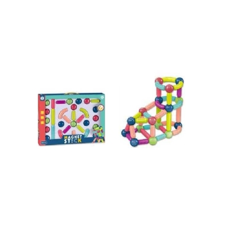 Constructor magnetic pentru copii - HD379A - 221799