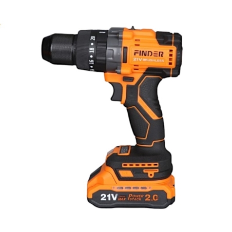 Șofer cu impact fără fir - 21V - Finder - 198335