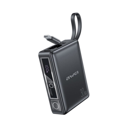Baterie externă - P87K - 10.000mah - 30W - AWEI - 008624 - Negru