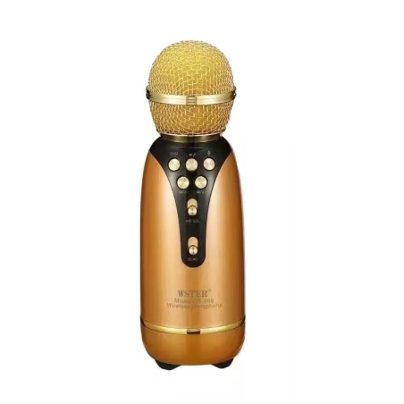 Microfon karaoke wireless - WS -899 - Weisre - 883358 - Aur