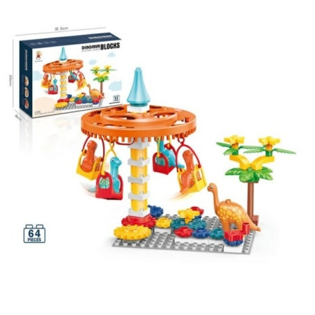 DIY - Parc de distracții cu dinozauri - 222-B103 - 123000