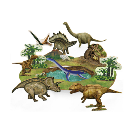 Puzzle 3D - Parcul dinozaurilor - GXF001C-13D - 310436