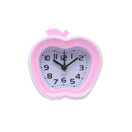 Ceas de birou - Ceas cu alarmă - Apple - LP-L533 - 005339 - Roz