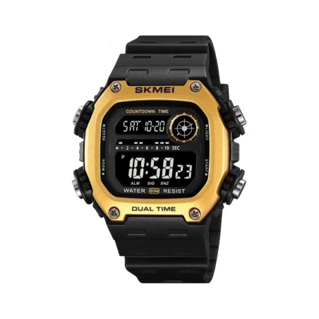 Ceas digital de mână - Skmei - 2126 - Aur