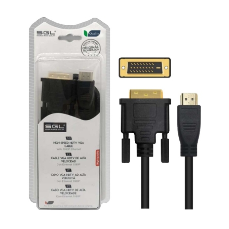 Cablu HDMI la DVI - 5m - 1595 - 200404