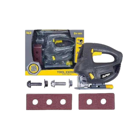Set de scule pentru copii - Ferăstrău electric - 6817-1 - 325110