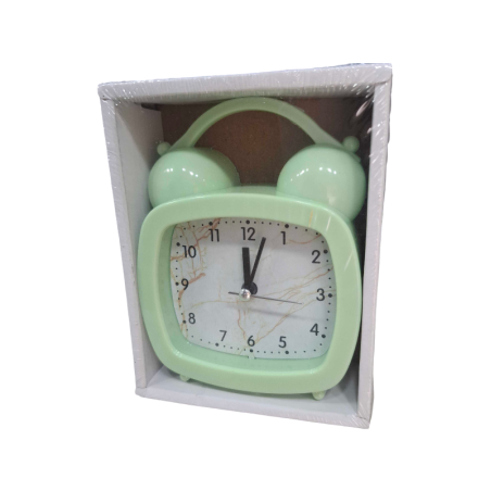Ceas de birou - Ceas deşteptător - 618D - 906182 - Verde