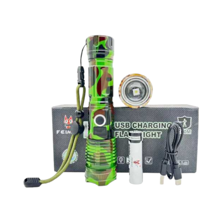 Lanterna LED reincarcabila - FA-748-TG - 460005