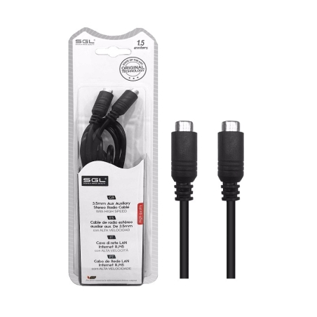 Cablu prelungitor audio 3,5 mm mamă - 1,5 m - 4022CC - 197648