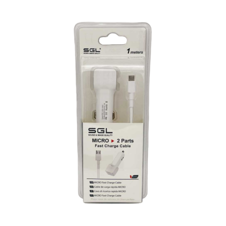 Incarcator bricheta auto - Micro USB - D13-V2 - 1m - 099682