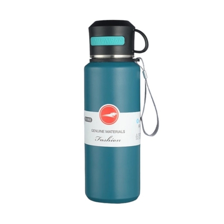 Termos portabil cu cană - 800 ml - CF8279 - 882799 - Albastru
