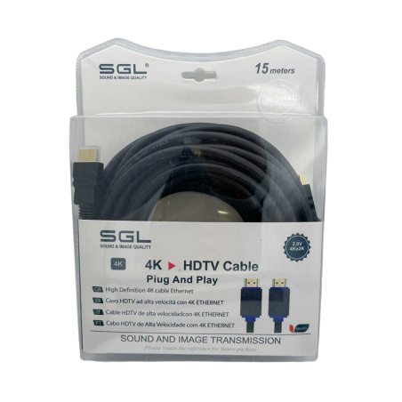 Cablu HDMI cu 2 conectori tata - 1592 - 15m - 094748