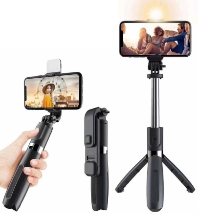 Trepied cu stick selfie și obiectiv - L02s - 882887