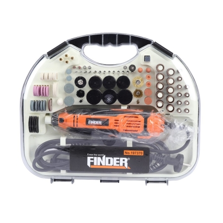 Instrument multifuncțional electric cu accesorii - 211 buc - 135 W - Finder - 197370