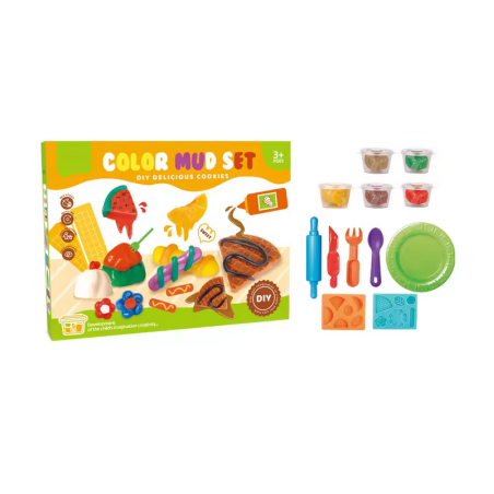 Set cu plastilina si forme pentru dulceata - 5838-137A - 310412