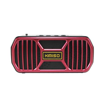 Difuzor Bluetooth fără fir cu lanternă LED - KMS-05B - ​​​​885871 - Roșu