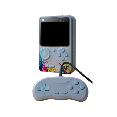 Consolă de jocuri portabilă cu controler - G5 - 682575 - Gri