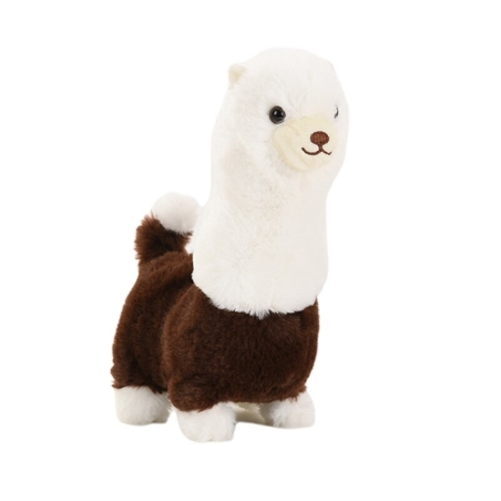 Jucărie de plus - Llama - 8143 - 585014 - Alb și maro