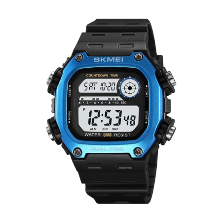 Ceas de mână digital - Skmei - 2126 - negru/albastru