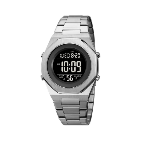 Ceas de mână digital - Skmei - 2066 - Argintiu/Negru
