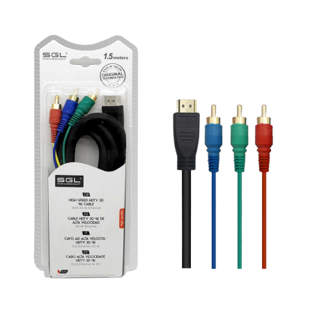 Cablu adaptor HDMI la RCA - 1592-3R - 1,5 m - 095363
