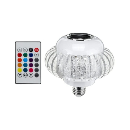 Bec disco RGB cu difuzor Bluetooth - 903005