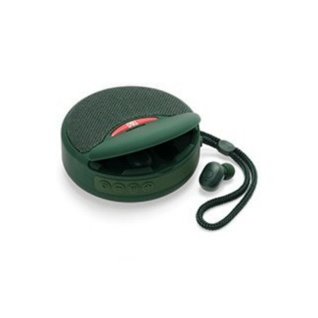 Difuzor Bluetooth wireless cu căști - TG-808 - 883808 - Verde