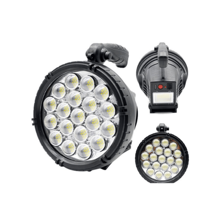 Lentila LED reincarcabila - 3 culori - 4.2V - W868A - 326036