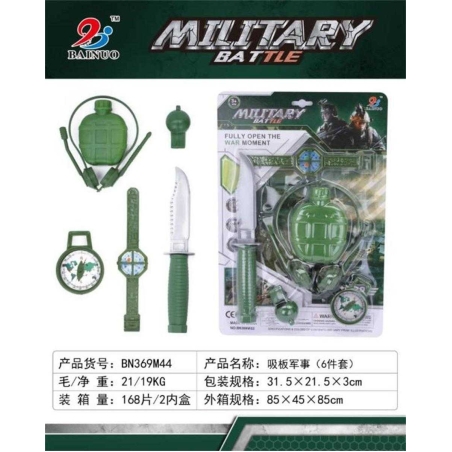 Set copii cu accesorii militare - BN369M44 - 222156