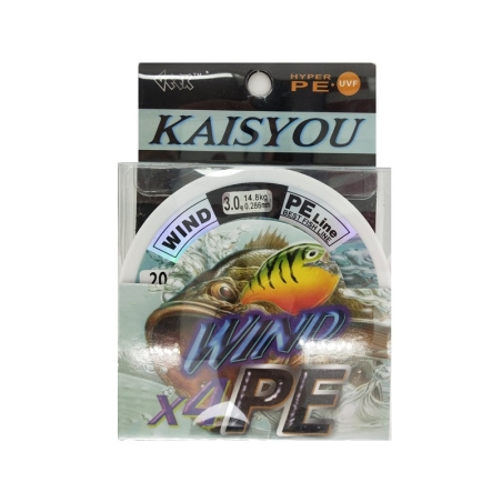 Linie de pescuit împletită - PE200M - 3,0 - 0,286 mm - 14,8 kg - 20342