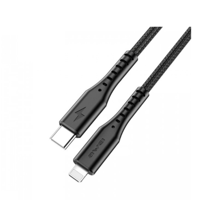 Cablu de încărcare și date - Type-C la Lightning - CL-78 - 18W - AWEI - 888001