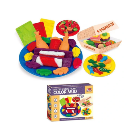 Set cu plastilina - Picnic - 5838-42 - 310404