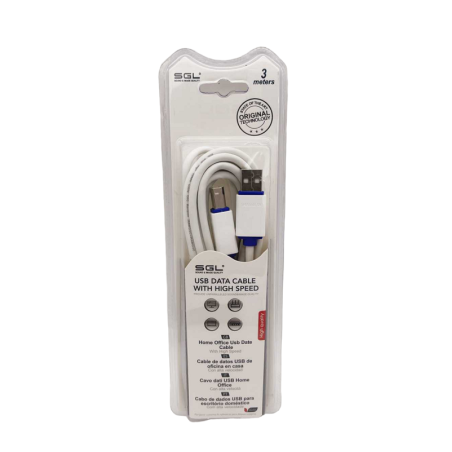 Cablu imprimanta - USB 2.0 - 5S01 - 3m - 097640