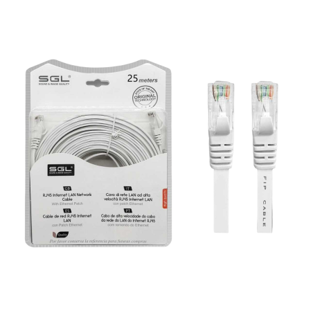 Cablu de retea - Plat - A8P8C - 5m - 096421