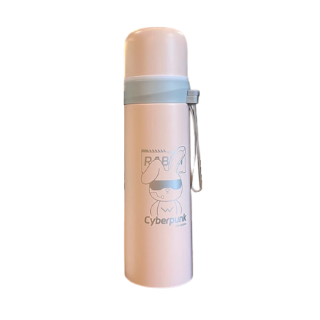 Termos portabil - MX-2305 - 500 ml - 104806 - Roz