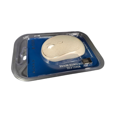 Mouse fără fir - 1008 - AOAS - 654849 - Bej