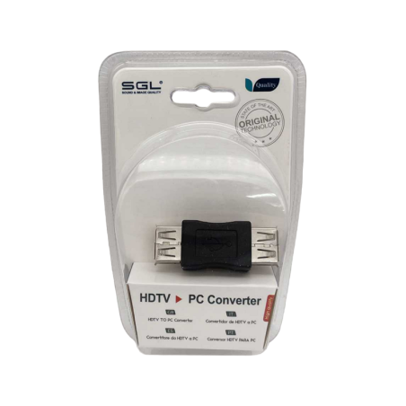 Adaptor USB 2.0 - mamă/femă - T-8S - 098340