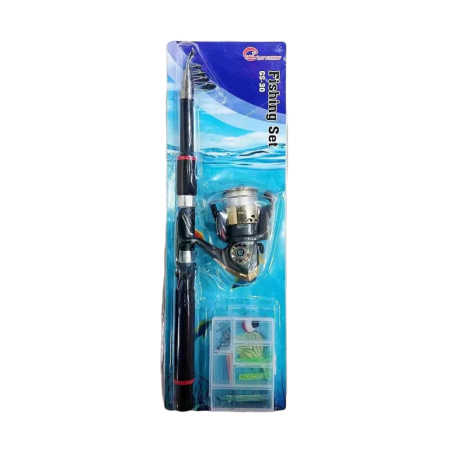 Set de pescuit cu undiță și accesorii - GS - 30 - 31491