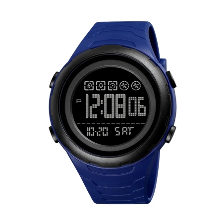 Ceas digital de mână - Skmei - 1674 - Albastru/Roșu