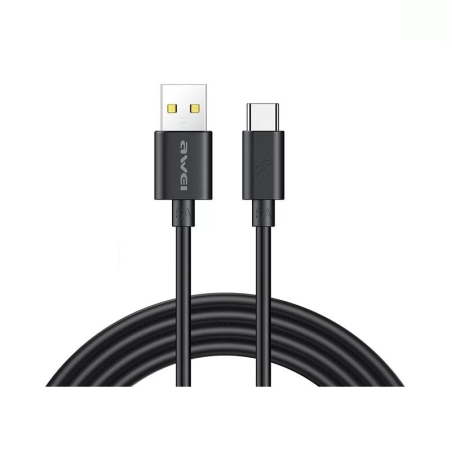 Cablu de încărcare și date - Tip -C - CL -10T - Încărcare rapidă - 5A - AWEI - 887974