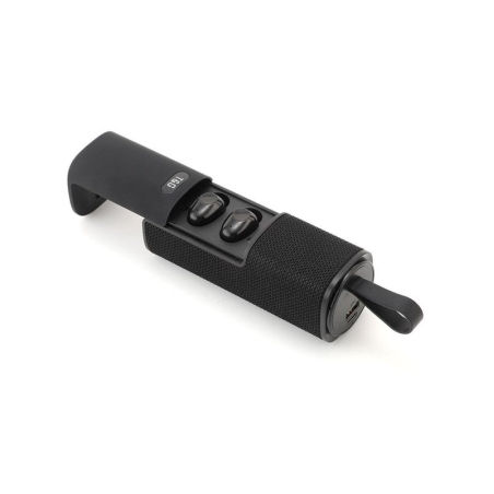Difuzor Bluetooth fără fir cu căști - TG807 - 883815 - Negru