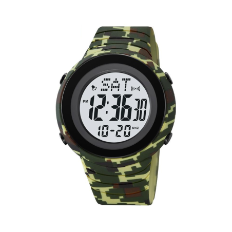 Ceas de mână digitală - Skmei - 2152 - Verde Armată