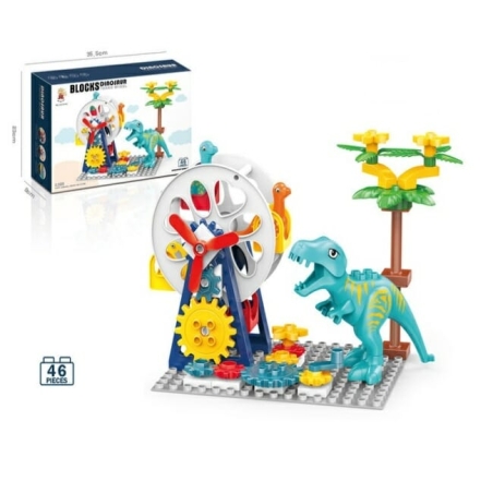 Kit - DIY - Parc de distracții cu dinozauri - 222-B102 - 123017