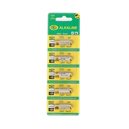 Baterii alcaline - 27a - 5buc - 400024