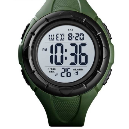 Ceas digital de mână - Skmei - 1535 - Verde