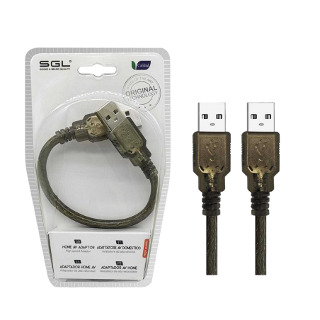 Adaptor USB 2.0 - AA-01 - USB-A tată/tată - 20cm - 098135