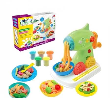 Set cu plastilina si presa de spaghete - 5838-30 - 310395
