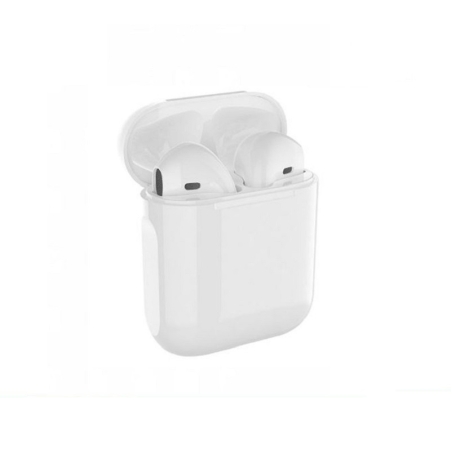 Căști fără fir cu carcasă de încărcare - Bluetooth - TWS - TG11 - Alb - 881636