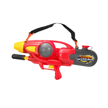Pistol cu ​​apă - 2400 ml - M7500 - 306546 - Roșu